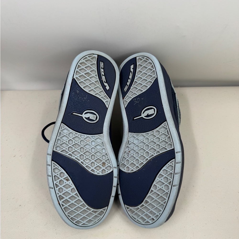 Vintage VANS Navy Blue Wesley Shoes Suede Skateboarding Women's Size 8 2000s - Picture 7 of 8